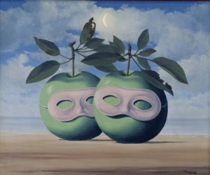 Magritte. Les pommes